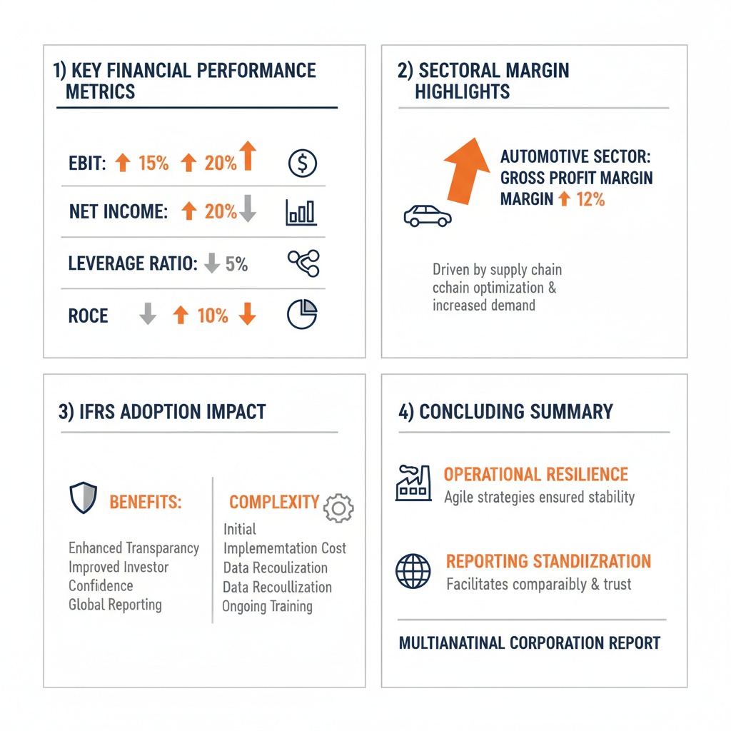 Infographic Image: Financial Performance and IFRS Adoption: Key Insights Across Sectors