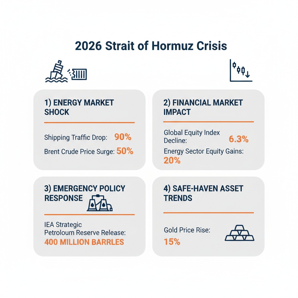 Infographic Image: Global Energy Market Disruption and Financial Impact: Key Insights from the 2026 Strait of Hormuz Crisis
