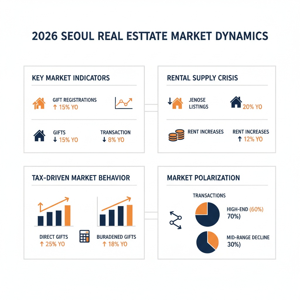 인포그래픽 이미지: 2026 Seoul Real Estate Market: Multi-Crisis Dynamics & Strategic Insights