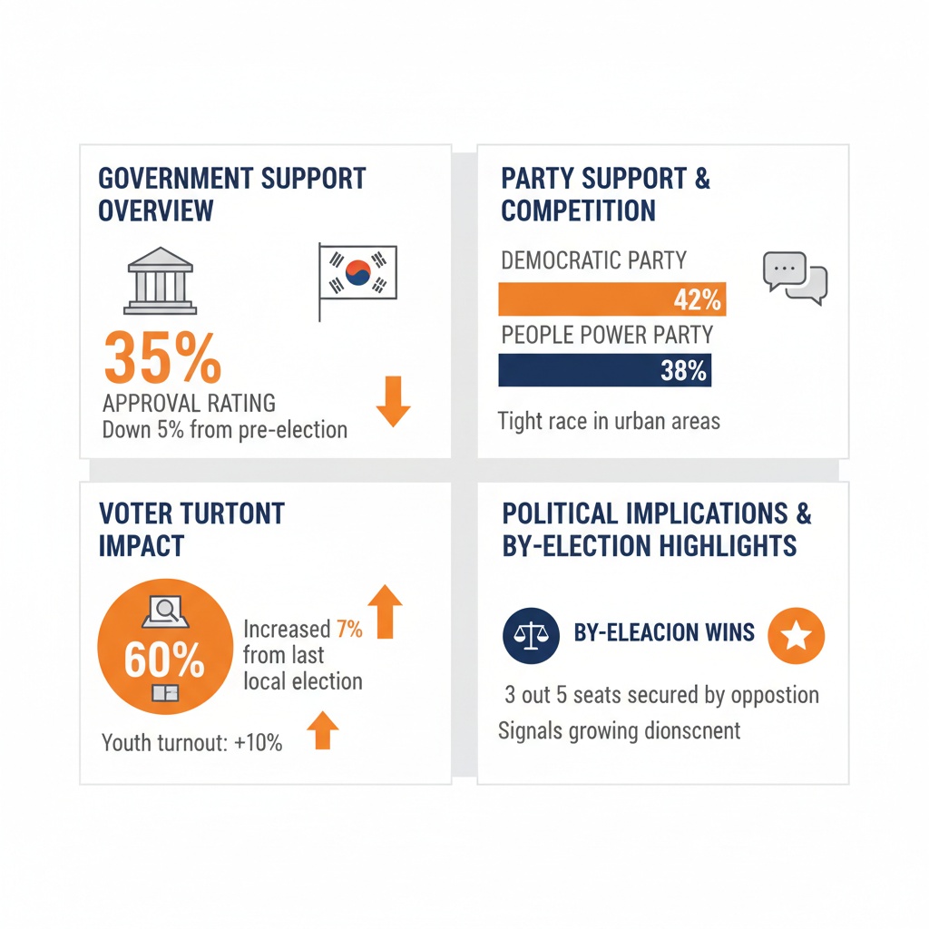 인포그래픽 이미지: Key Insights on the 2026 South Korea Local Elections and Government Support