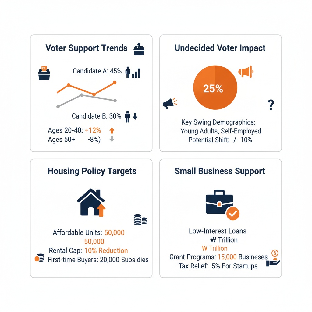 인포그래픽 이미지: 2026 Seoul Mayoral Election: Key Trends & Policy Insights