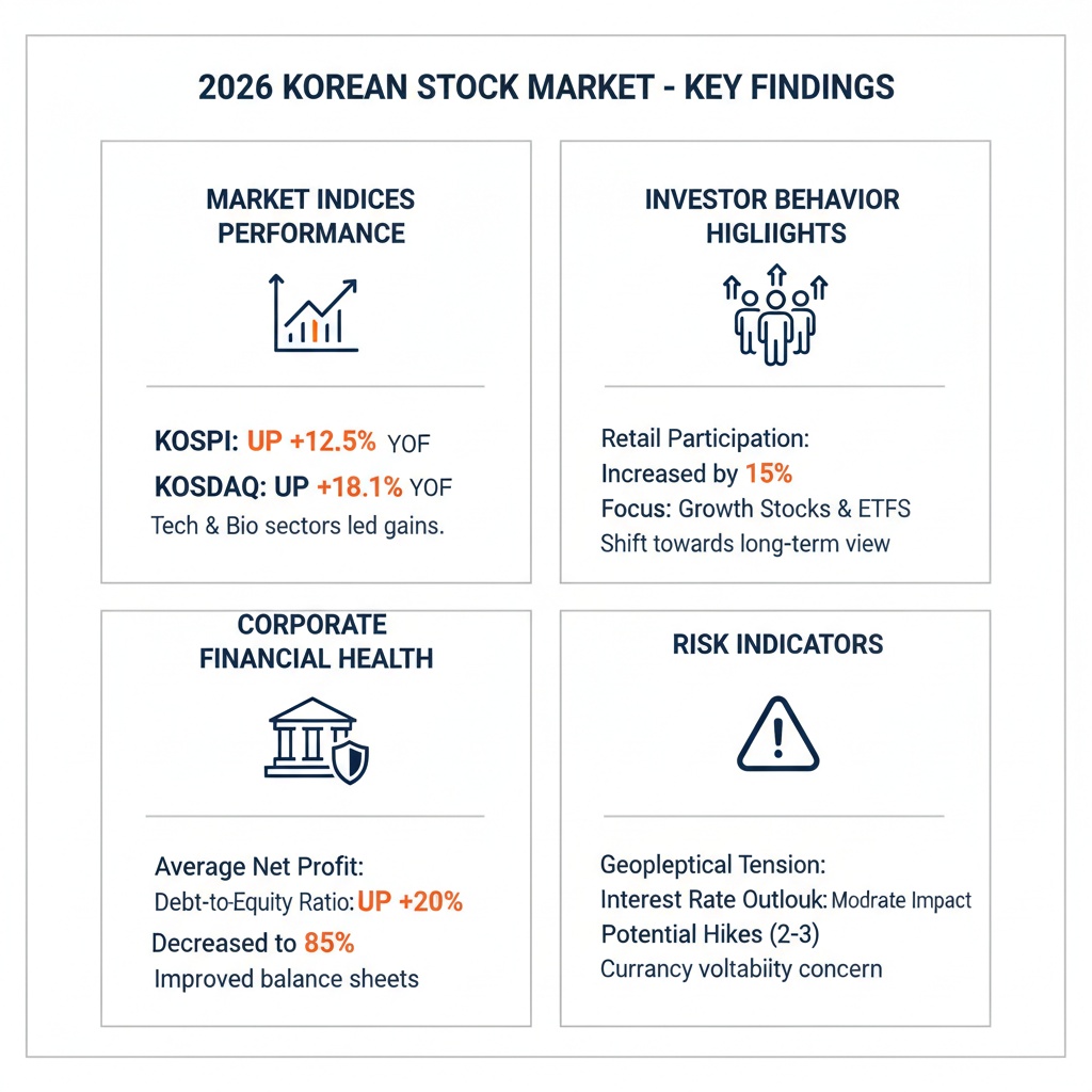 인포그래픽 이미지: Key Insights into the 2026 Korean Stock Market