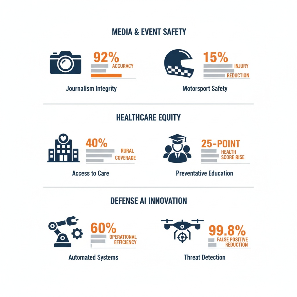Infographic Image: Navigating Complex Challenges: Integrity, Safety, Equity, and Technological Innovation